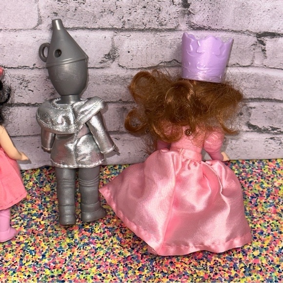 Madame Alexander Dolls Lot of 3 McDonald's Tin Man Glenda Witch Munchkin - Picture 6 of 7